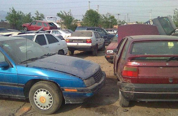 重庆百色报废车回收,车辆报废回收公司